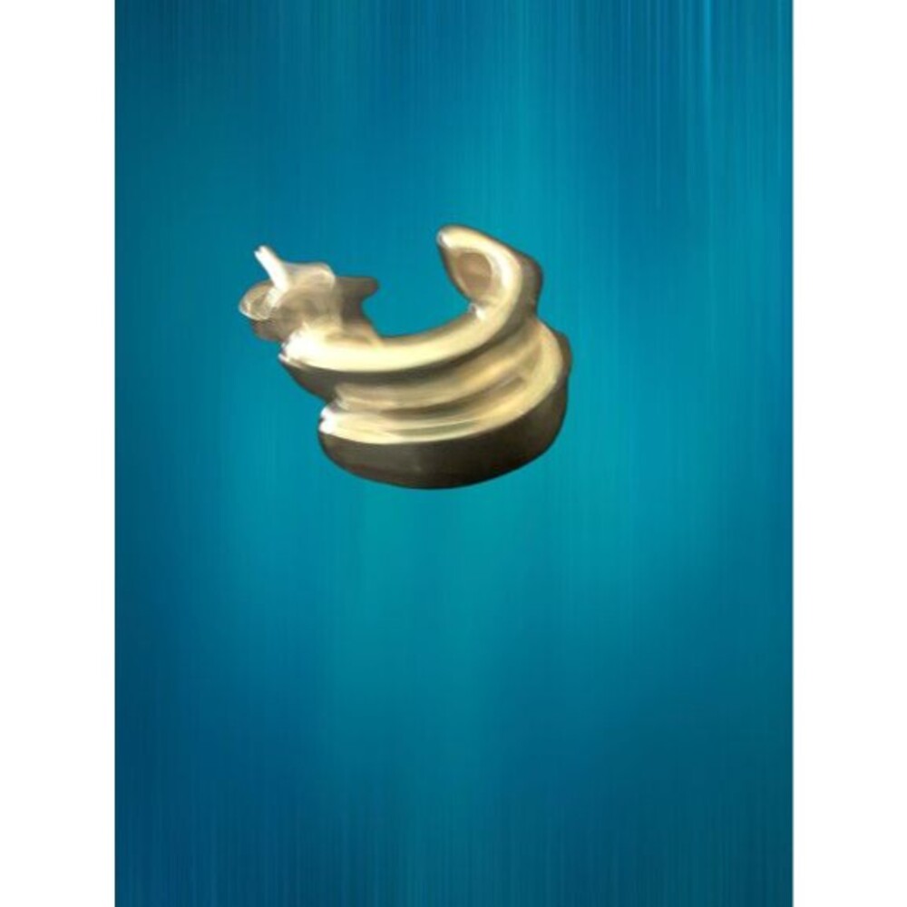 Signed Vintage Solid Sterling Silver 925 Hook Sha… - image 4